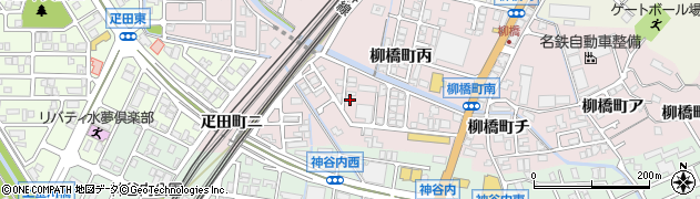 石川県金沢市柳橋町（甲）周辺の地図