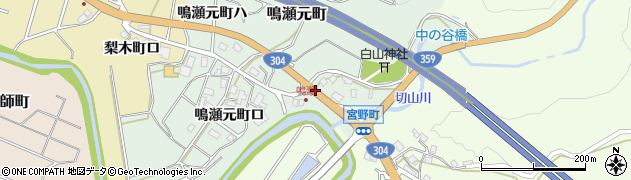 石川県金沢市鳴瀬元町（ニ）周辺の地図