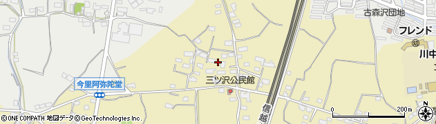 長野県長野市川中島町今井887周辺の地図