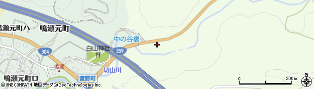 石川県金沢市桐山町（ロ）周辺の地図