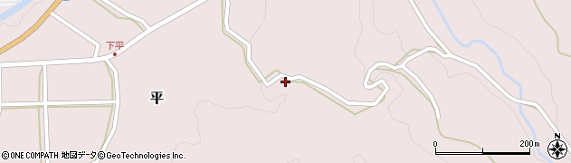 群馬県吾妻郡中之条町平1423周辺の地図