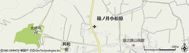 長野県長野市篠ノ井小松原2351周辺の地図