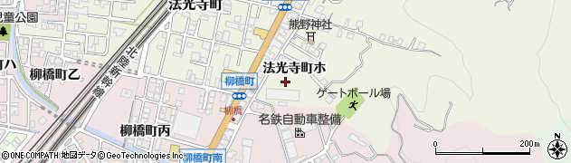 石川県金沢市法光寺町ホ周辺の地図