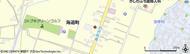 栃木県宇都宮市海道町594周辺の地図
