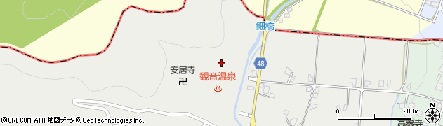 富山県南砺市安居（ト）周辺の地図