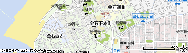 石川県金沢市金石下本町3周辺の地図