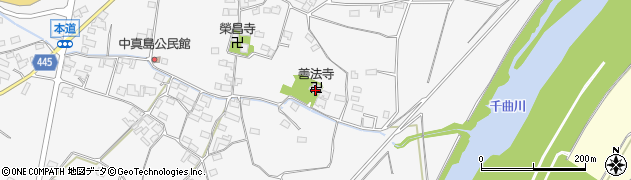 善法寺周辺の地図