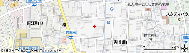 北鉄金沢バス株式会社中央営業所周辺の地図