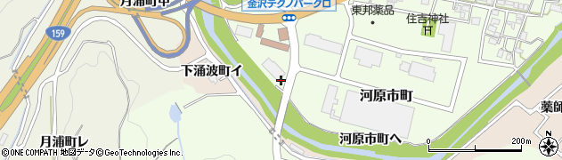 越屋メディカルケア株式会社　金沢営業所周辺の地図