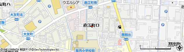 石川県金沢市直江町（ロ）周辺の地図