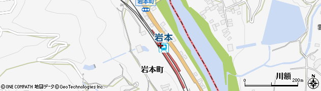 岩本駅周辺の地図
