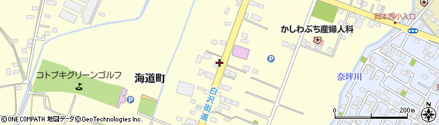 栃木県宇都宮市海道町557周辺の地図