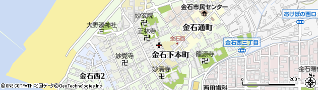 石川県金沢市金石下本町5周辺の地図