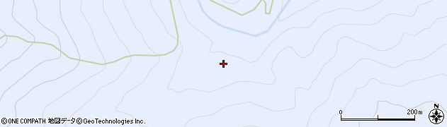 西俣出合周辺の地図