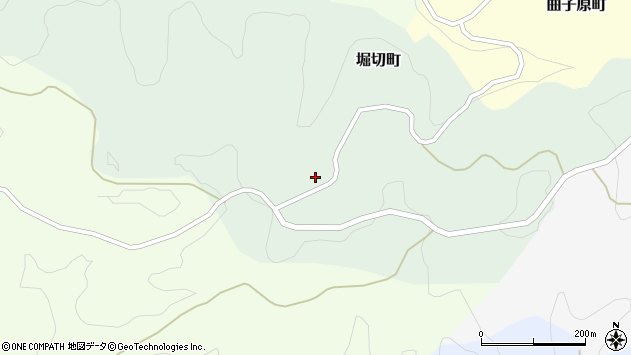 〒920-0133 石川県金沢市堀切町の地図