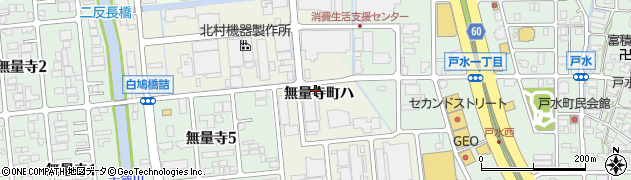 石川県金沢市無量寺町（ハ）周辺の地図