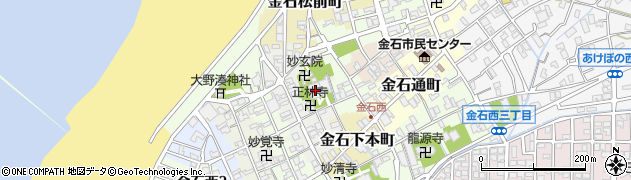 専長寺周辺の地図