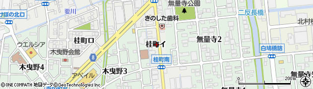 石川県金沢市桂町イ周辺の地図