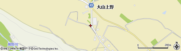 富山県富山市大山上野613周辺の地図