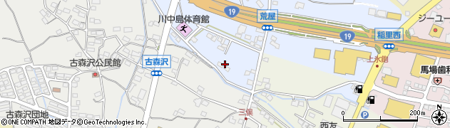長野県長野市川中島町上氷鉋3周辺の地図