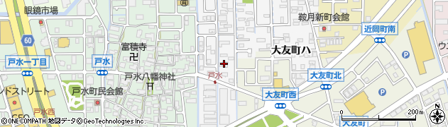 石川県金沢市御供田町（イ）周辺の地図