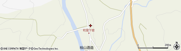 茨城県常陸太田市町屋町周辺の地図