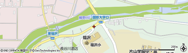 東福沢周辺の地図