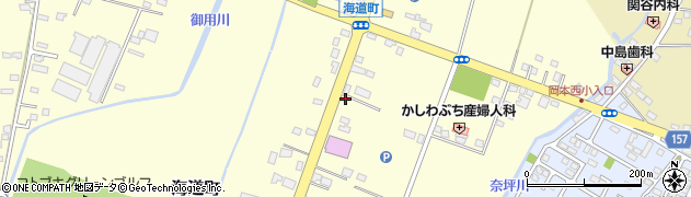 栃木県宇都宮市海道町100周辺の地図