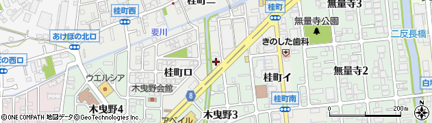 石川県金沢市桂町イ137周辺の地図