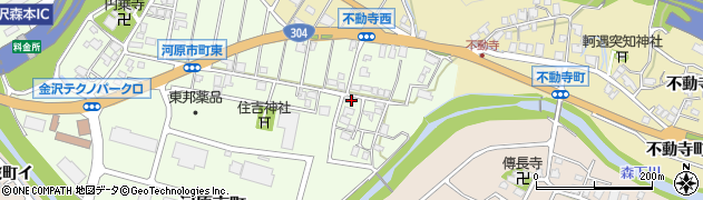 石川県金沢市河原市町（イ）周辺の地図