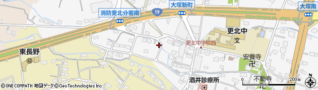 長野県長野市青木島町大塚26周辺の地図