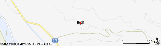 富山県立山町（中新川郡）栃津周辺の地図