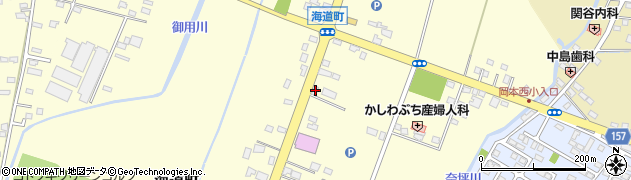 栃木県宇都宮市海道町110周辺の地図