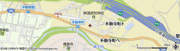 石川県金沢市不動寺町（ヘ）周辺の地図