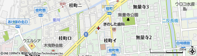 石川県金沢市桂町イ201周辺の地図