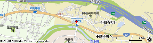 石川県金沢市不動寺町（ワ）周辺の地図