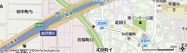 石川県金沢市疋田町イ周辺の地図
