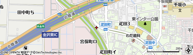 石川県金沢市疋田町（イ）周辺の地図