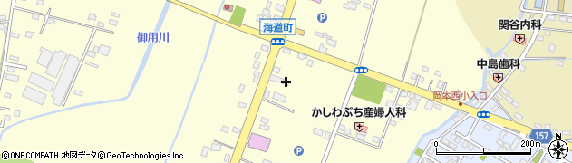 栃木県宇都宮市海道町112周辺の地図