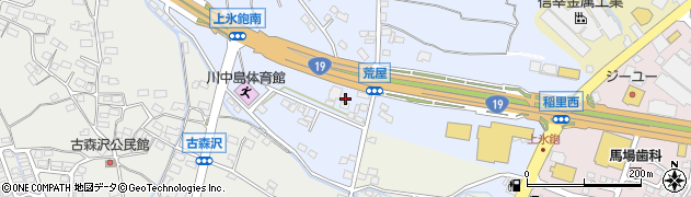 長野県長野市川中島町上氷鉋30周辺の地図