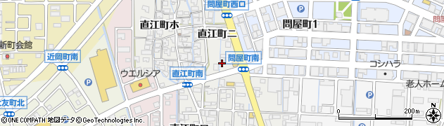 石川県金沢市直江町ニ204周辺の地図
