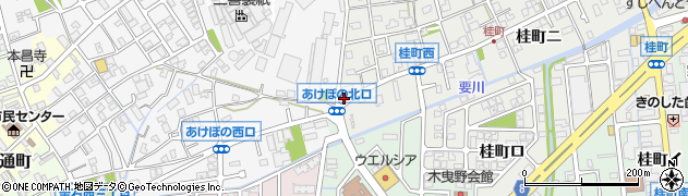 石川県金沢市桂町リ26周辺の地図