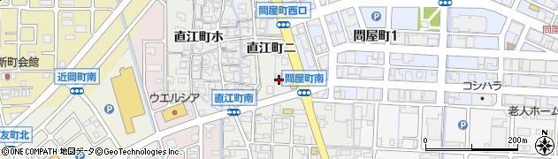 石川県金沢市直江町ニ55周辺の地図
