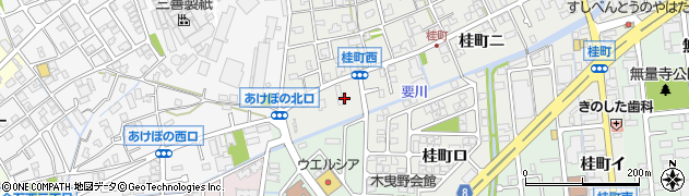 石川県金沢市桂町（ハ）周辺の地図