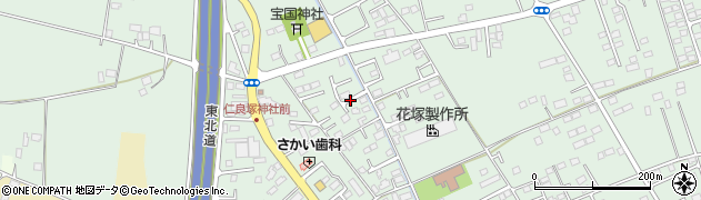 栃木県宇都宮市宝木本町周辺の地図
