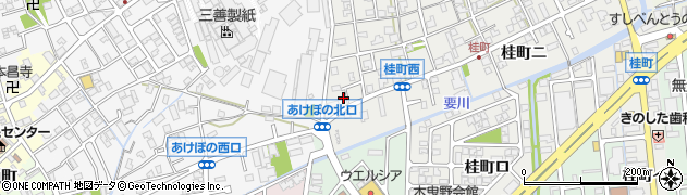 石川県金沢市桂町リ23周辺の地図
