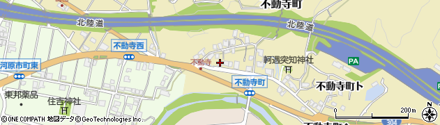 石川県金沢市不動寺町（ホ）周辺の地図