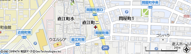 石川県金沢市直江町ニ53周辺の地図