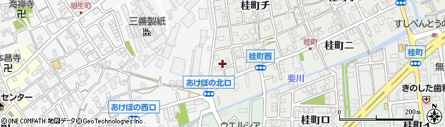 石川県金沢市桂町リ37周辺の地図