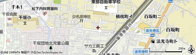 千坂接骨院周辺の地図